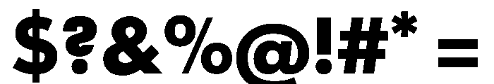 Futura 100 Myanmar Bold Font OTHER CHARS