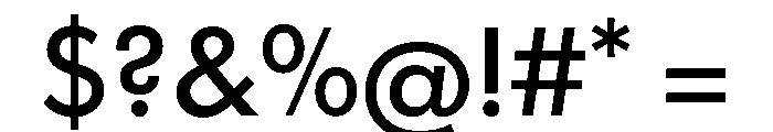 Futura 100 Myanmar Medium Font OTHER CHARS
