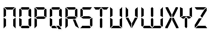 Fuuld Bold Font LOWERCASE