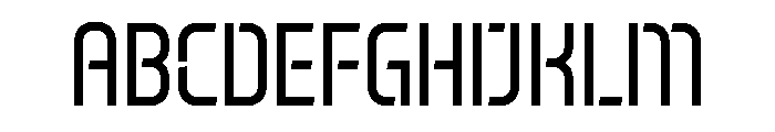 Fuuld Medium Font UPPERCASE