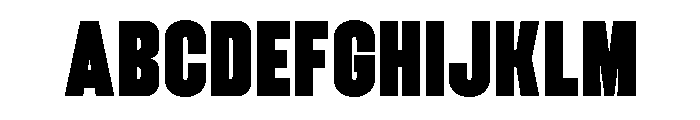 FUJECKA Black Font UPPERCASE
