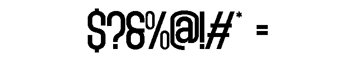 FUJECKA Extra Light Font OTHER CHARS