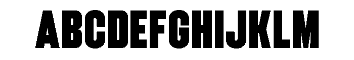 FUJECKA-ExtraBold Font UPPERCASE