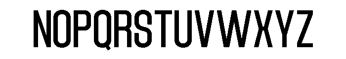 FUJECKA-ExtraLight Font UPPERCASE