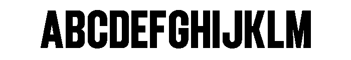 FUJECKA Semi Bold Font UPPERCASE
