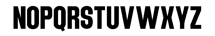 FUJECKA Semi Bold Font UPPERCASE
