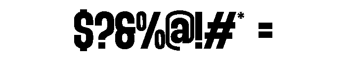 FUJECKA-SemiBold Font OTHER CHARS