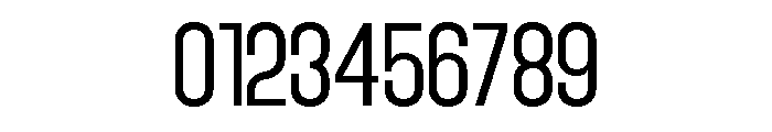 FUJECKA Thin Font OTHER CHARS