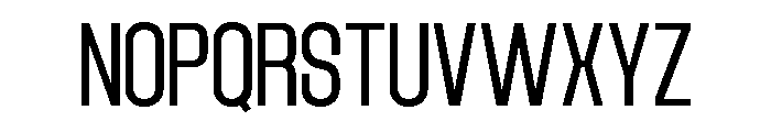 FUJECKA Thin Font UPPERCASE