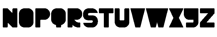 FUN FANTASY DISPLAY Regular Font LOWERCASE