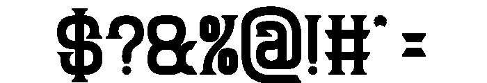 FUN FURIOUS Bold Font OTHER CHARS