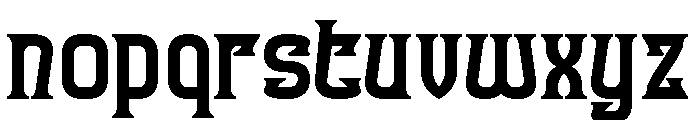 FUN FURIOUS Bold Font LOWERCASE