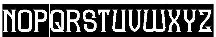 FUN FURIOUS-Inverse Font UPPERCASE