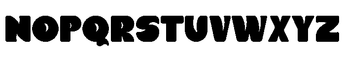 FUNNY BOLD COMIC Regular Font UPPERCASE