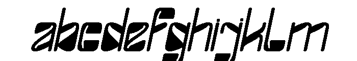 FUTURE FREQUENCY Bold Italic FONT