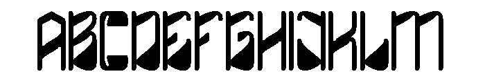 FUTURE FREQUENCY Bold Font UPPERCASE