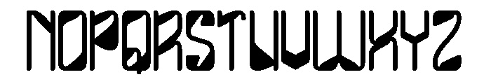 FUTURE FREQUENCY Bold Font UPPERCASE