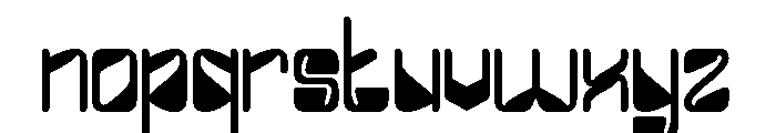 FUTURE FREQUENCY Bold Font LOWERCASE