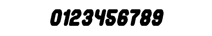 FUTURE MEMORY Bold Italic Font OTHER CHARS