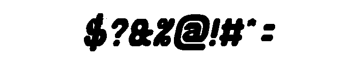 FUTURE MEMORY Bold Italic Font OTHER CHARS