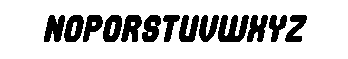 FUTURE MEMORY Bold Italic Font UPPERCASE