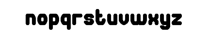 FUTURE MEMORY Bold Font LOWERCASE