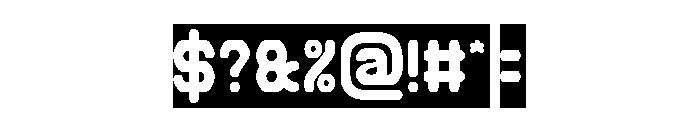 FUTURE MEMORY-Inverse Font OTHER CHARS