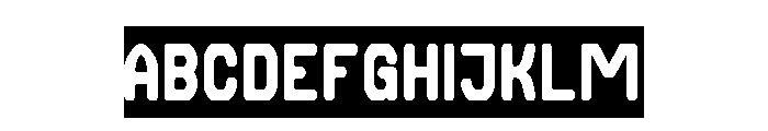 FUTURE MEMORY-Inverse Font UPPERCASE