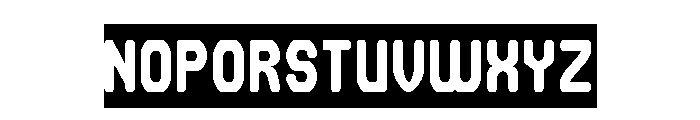 FUTURE MEMORY-Inverse Font UPPERCASE