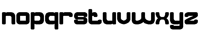 FUTURISTIC CLEAN Bold Font LOWERCASE