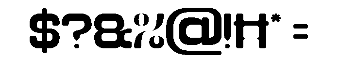 FUTURISTIC CLEAN-Light Font OTHER CHARS