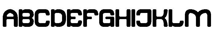 FUTURISTIC CLEAN Font UPPERCASE