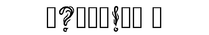 Fudge Regular Font OTHER CHARS