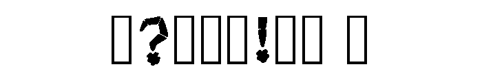Fuels Regular Font OTHER CHARS