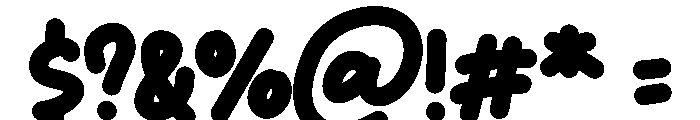 Fufafa Font OTHER CHARS