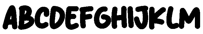 Fufafa Font UPPERCASE