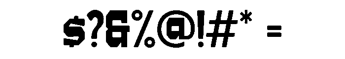 Fulava Regular Font OTHER CHARS