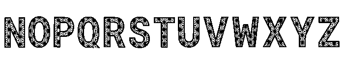 Fulda Regular Font UPPERCASE