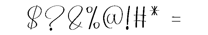 Full Out Font OTHER CHARS