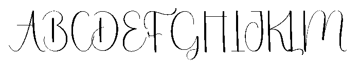 Full Out Font UPPERCASE