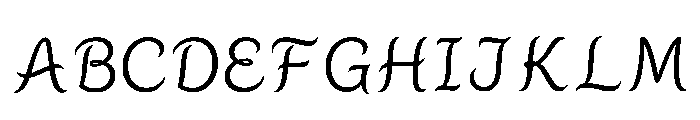 Fumed Regular Font UPPERCASE