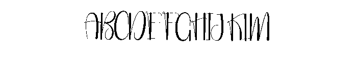 Fumigation Font UPPERCASE