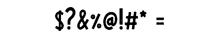 Fun Sketch Font OTHER CHARS