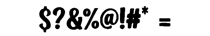 Fun Spine Font OTHER CHARS