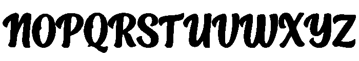 Fun Spine Font UPPERCASE