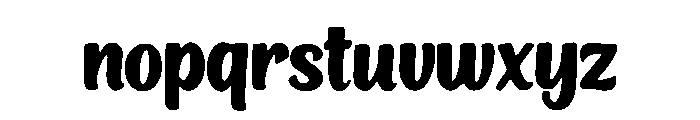 Fun Spine Font LOWERCASE