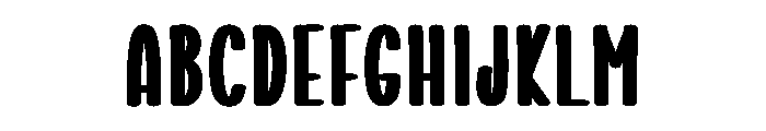Funcamp Font UPPERCASE