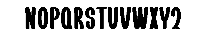 Funcamp Font UPPERCASE