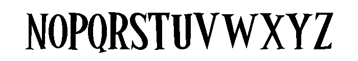 Fungela Regular Font UPPERCASE