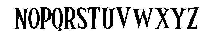 Fungela Regular Font LOWERCASE